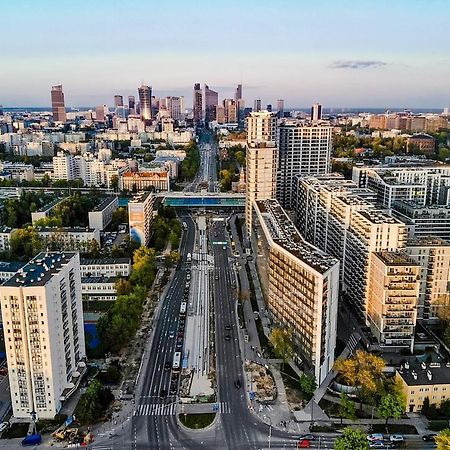 Kasprzaka 29 - Bezplatny Parking - Free Parking - Piekny Widok Na Centrum Miasta - Duzy Balkon - Smart Tv 55 Cali - Wifi - Better Rental 바르샤바 외부 사진