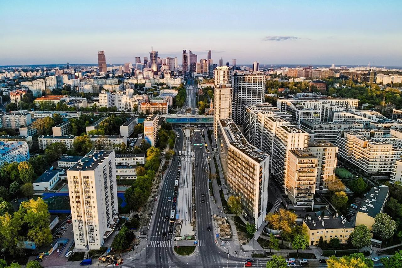 Kasprzaka 29 - Bezplatny Parking - Free Parking - Piekny Widok Na Centrum Miasta - Duzy Balkon - Smart Tv 55 Cali - Wifi - Better Rental 바르샤바 외부 사진